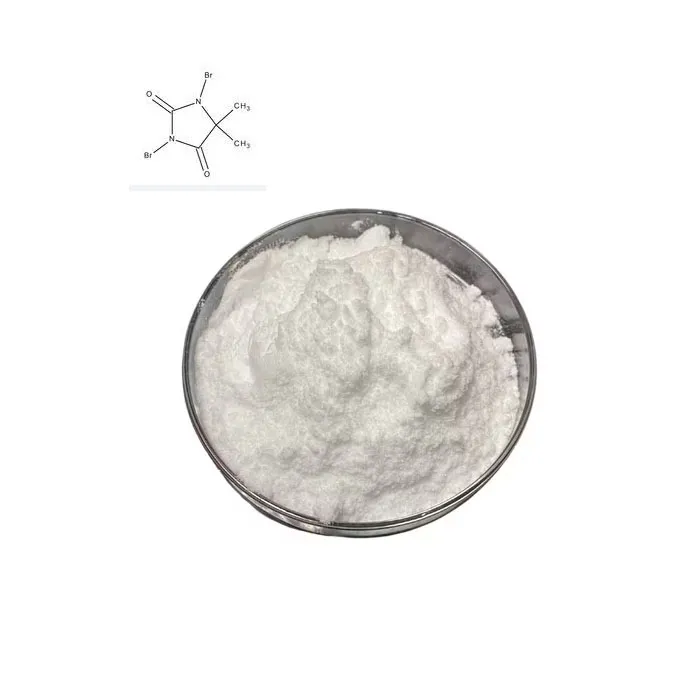 1, 3- dibromo -5, 5- dimethylhydantoin (dbdmh) אורגני ביניים Cas 77-48-5
