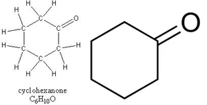 cyclohexanone structure cyclohexanone structure