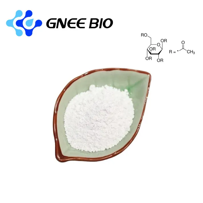 תרופות כימיות בטא- D-glucose pentaacetate cas 604-69-3