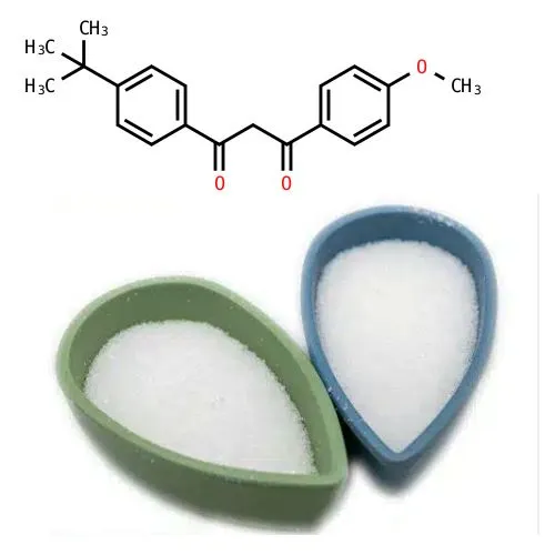סוכן קרם הגנה Avobenzone עם טוהר גבוה CAS 70356-09-1